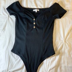 Black bodysuit